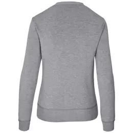 Ladies Quantum Low Pill Cardigan Grey Back